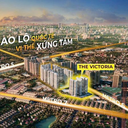 The Victoria Vinhomes Smart City – Mặt bằng, Căn giá tốt T4/2026
