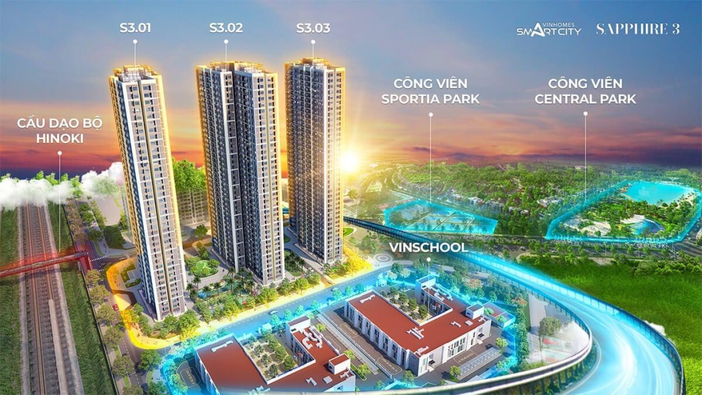 S3 02 Vinhomes Smart City - Giá tốt, pháp lý rõ ràng T10/2025 1 S3 02 Vinhoms Smart City - Góc nhìn toàn cảnh